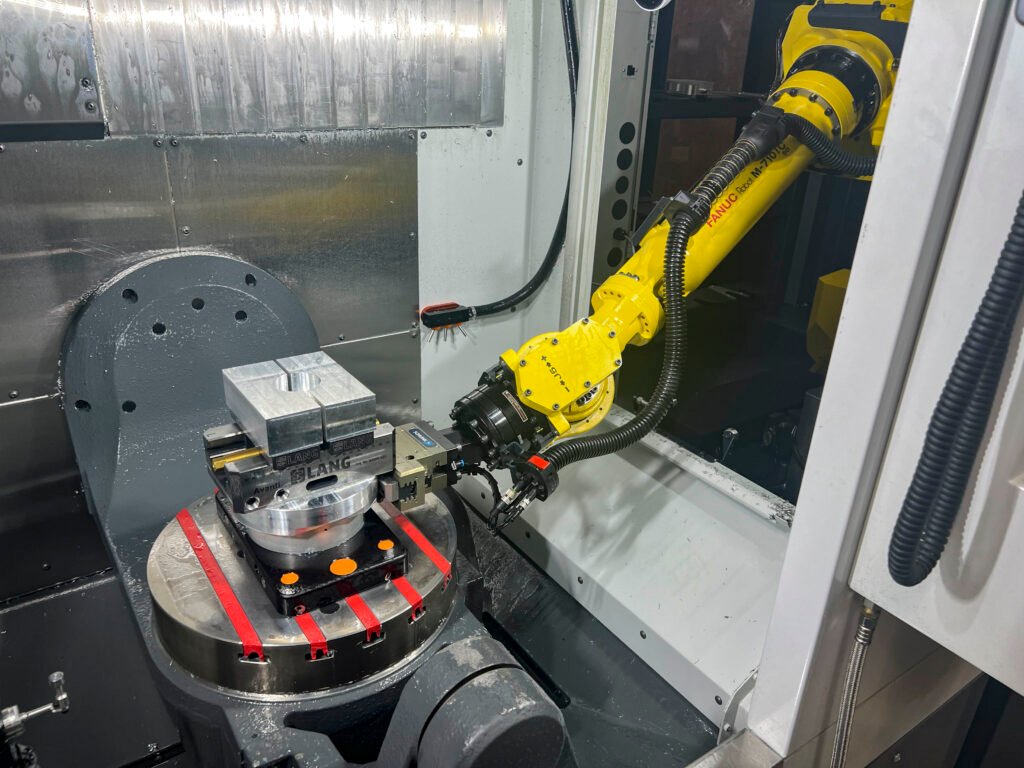 5-axis machining process